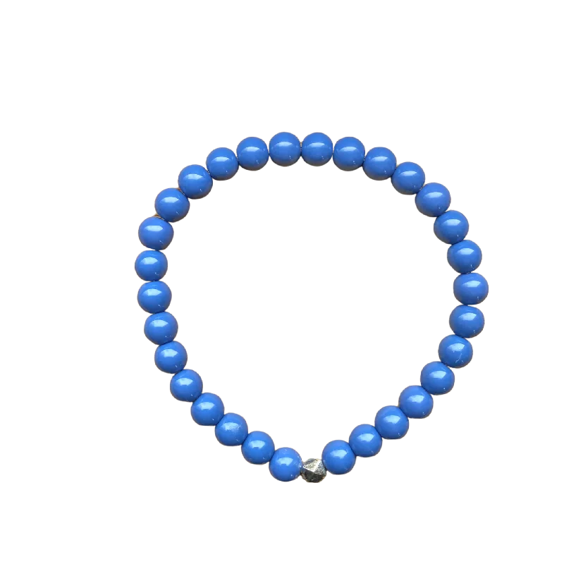 Cornflower Blue 6mm Bracelet