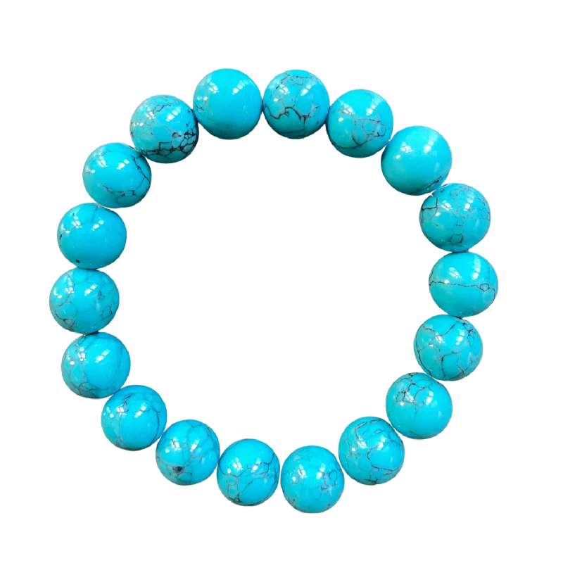 Sky Blue Magnesite 10mm Bracelet