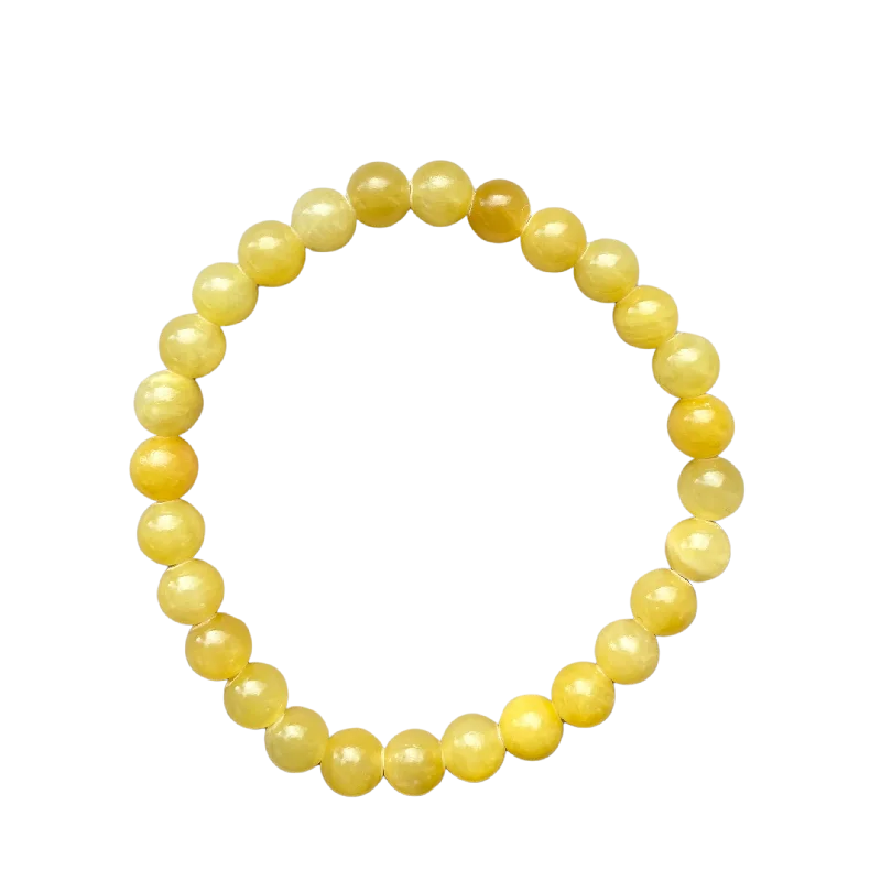 Yellow Mountain Jade 6mm