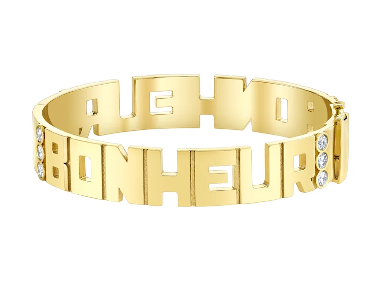 Block Bonheur "Happiness" Bangle