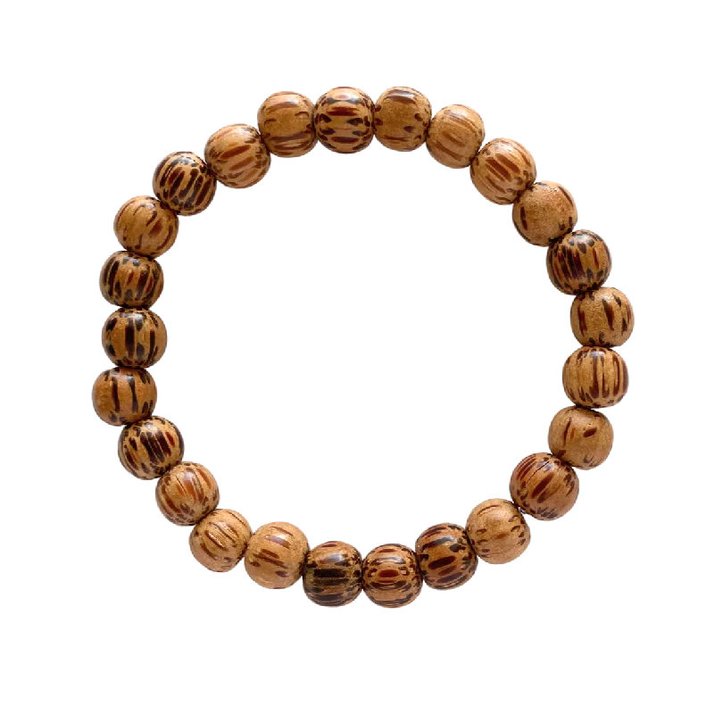 Light Palmwood 8mm Bracelet