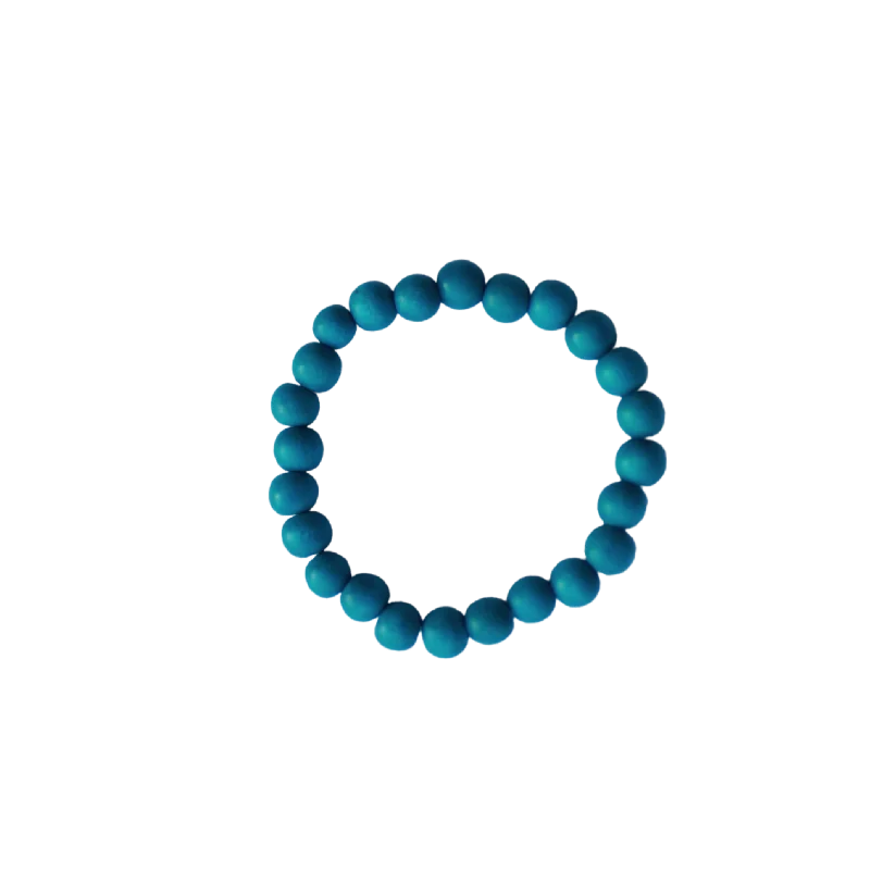 Turquoise Wood 8mm Bracelet