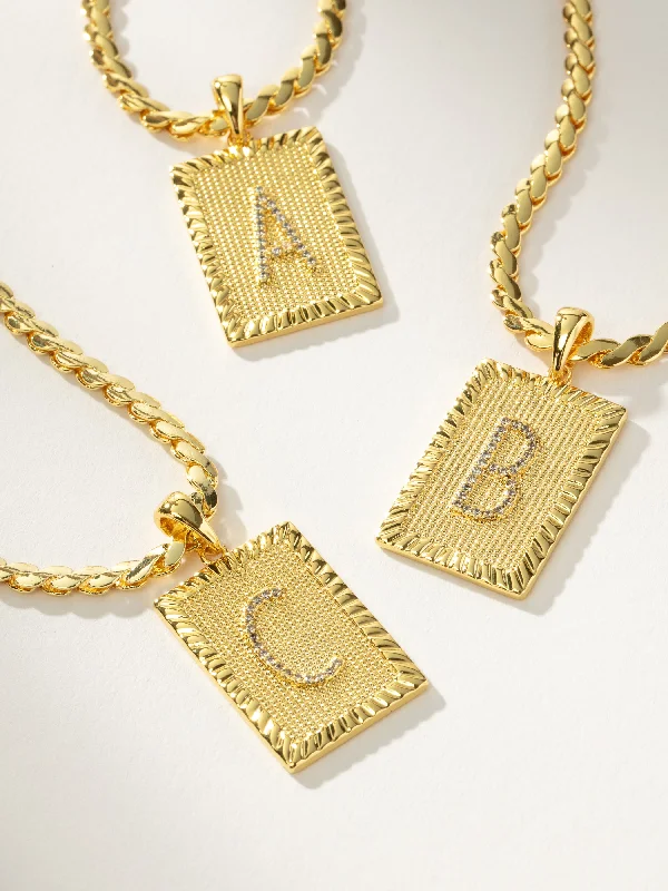 Letter Chain Necklace