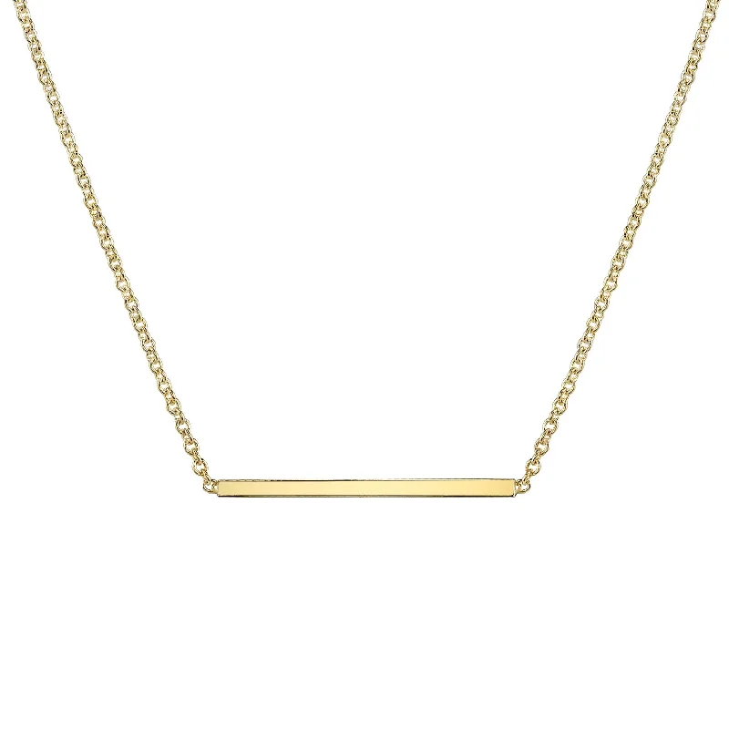 Straight Bar Necklace