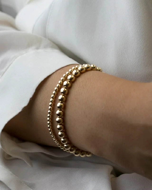 Gold Beaded Bracelet