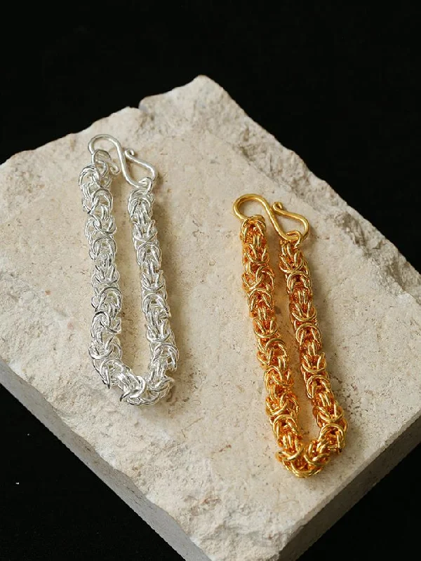 Fashionable Handcrafted Artisan Chunky Chain Bracelet