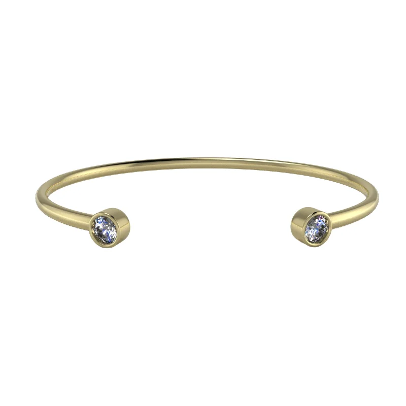 Duo Diamond Flexible Bracelet