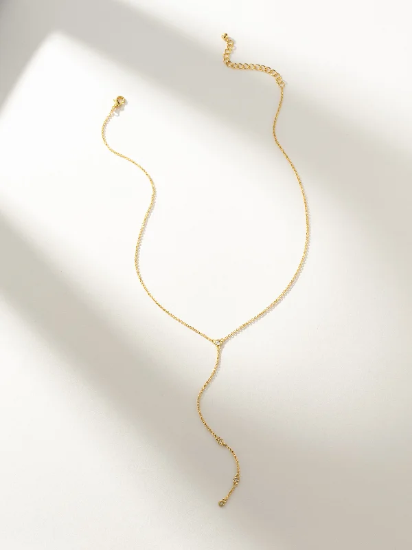 Soft Touch Lariat Necklace