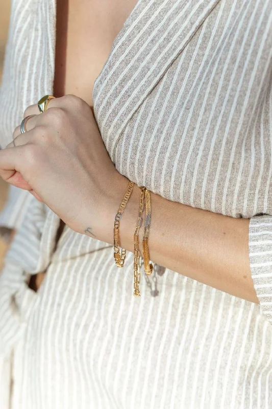 Gold Mariners Chain Bracelet - Kala