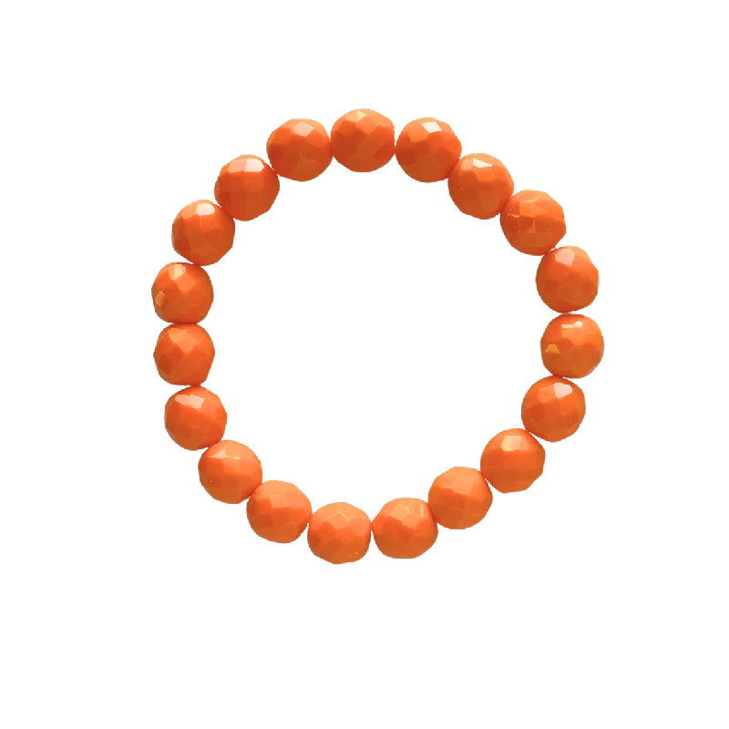 Clementine Faceted 10mm Bracelet