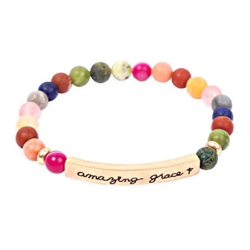 Amazing Grace Dark Multicolor Bracelet