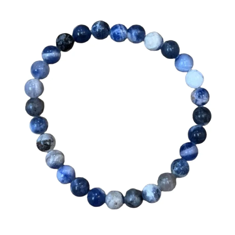 Light Sodalite 6mm Bracelet